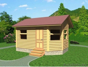 Сруб Бани из бруса Ника 4х5 доставка- установка #1620695