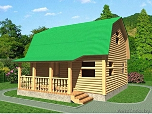 Сруб Дома из бруса Даниил 6х6 доставка-установка #1620719