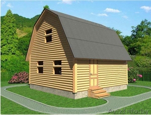 Сруб Дома из бруса Люсьен 6х6м доставка/установка #1620727