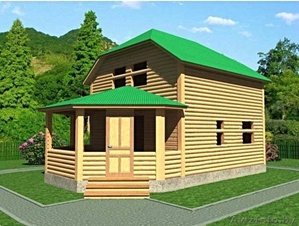 Сруб Дома из бруса Назар 6х9 установка-доставка #1620728