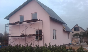 Утепление фасадов в Бресте. Отделка фасада американка #1619344