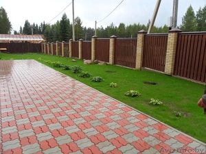 Замосточье Укладка тротуарной плитки,  брусчатки от 50м2 #1623442