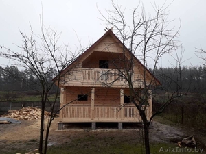 Крупица. Дом/Баня из бруса 6 × 4 с установкой #1623911