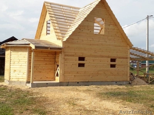 Дом из бруса Михаил 6 × 8 #1624561