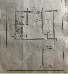 3-комнатная квартира за адекватные деньги #1624705