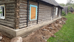 Поднять дом,  Ремонт и усиление деревянного дома,  замена венцов #1627948