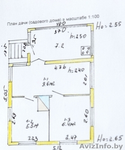 Продам дачу 40 км Молодчненское напр-е,  ст. Бояры #1625179