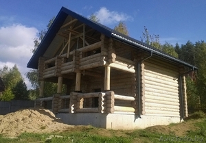 Сруб бани новый. #1625234