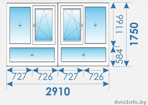 Новые Окна Пвх распродажа дешево профиль Rehau-2 #1631178