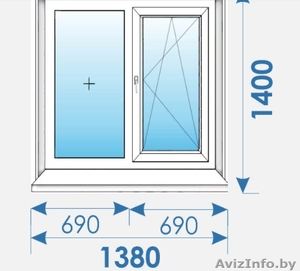Новые Окна Пвх распродажа дешево профиль Rehau-13 #1631195