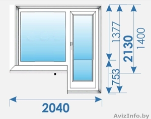 Новые балконные группы Пвх распродажа профиль Bruegmann-9 #1631260