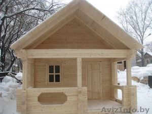 Бани из бруса доставка, установка в Пуховичском районе #1631667