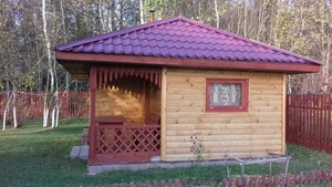 Сруб Бани 6х4 доставка, установка в Солигорск и район #1631718