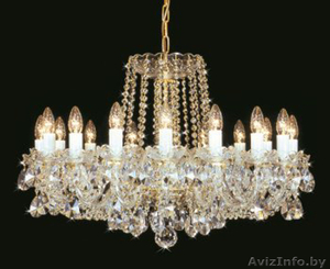 Люстра хрустальная Чехия #1632270