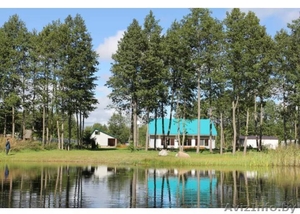 Дом на 1-й береговой линии озера - от города 10 км. Миоры #1634587