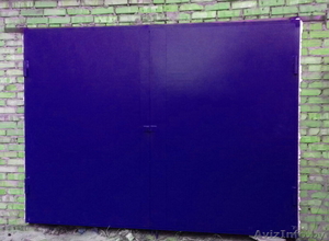 Гаражные ворота цельно-металлические и панельные #1636536