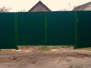 Ворота и калитки под заказ: гаражные,  откатные,  распашные #1636337
