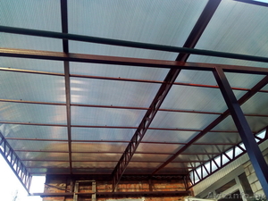 Навесы из поликарбоната под автомобиль #1637183