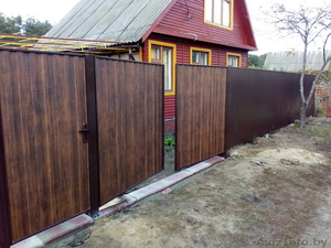 Ворота и калитки металлические и панельные. #1637186