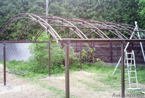 Металлический навес для автомобиля и моторной лодки #1637198