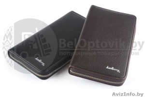 Мужское портмоне Baellerry на молнии с ручкой (коричневое) Мужское портмоне Baellerry черное на молнии #1639464