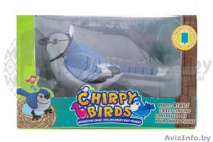 Интерактивная игрушка поющая птичка Chirpy Birds #1639638
