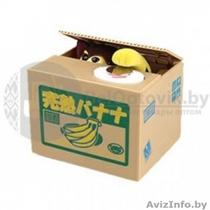 Игрушка-копилка Mischief bank Собачка-воришка #1639915