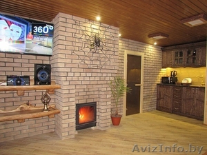VIP. Дом-Баня у реки в Барановичах #1641544