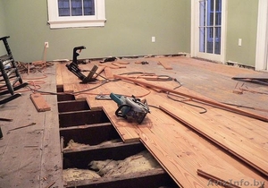 Укладка половой/террасной доски,  демонтаж пола,  утепление #1640419