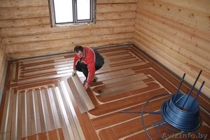 Монтаж деревянных полов с утеплением в Витебске #1640456