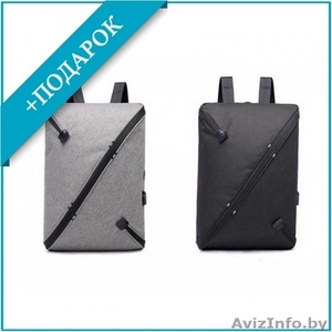 Многофункциональный рюкзак с косой молнией #1640560