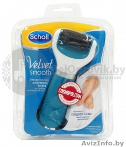 Электрическая роликовая пилка для стоп Scholl Velvet Smooth с USB #1640563