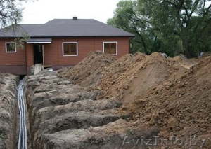 Земляные и другие работы,  рытье котлованов в Орше #1641297