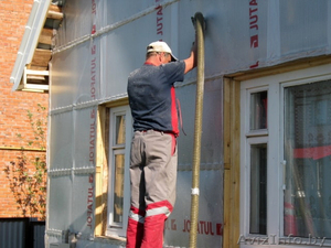 Утепление (теплоизоляция) фасада зданий,  стен,  балкона #1641313