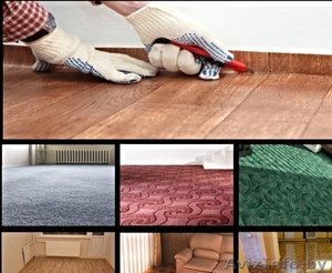 Укладка ковролина и линолиума #1641414