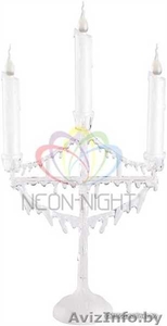 Фигура на подставке Подсвечник со свечками #1642503