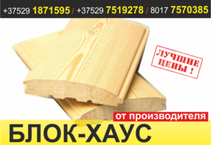 Блок-хаус от производителя. Борисов. #1637039