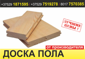Доска пола. Борисов. #1637042