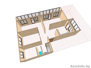 Продаю просторную квартиру на 2 этаже в р-не Прудковского рынка,  Гомель #1642897