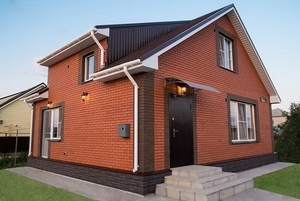 Термопанели Одежда дома тёплый и красивый фасад-цоколь. #1645735