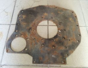 Лист двигателя задний Д-245,  Волковыск #1646601