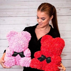 Мишка из роз низкие цены! #1646962