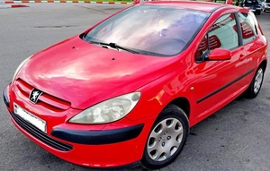 Пежо 307,  2001г.в.,  2.0л,  бензин,  3-х двер.,  г/у руля,  эл/стекла,  эл/зеркала. #1649172