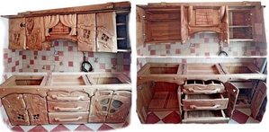 Кухня - полностью из массива Дуба.  #1649185