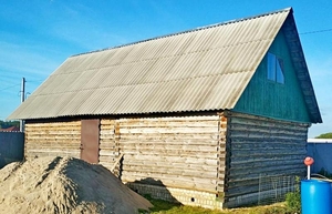 Продаю недостроенный сруб бани 6х10м,  с одним перерубом (6х6м). #1649173