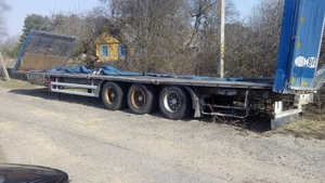 Полуприцеп платформа тентовая SAMRO #1653264