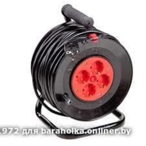 Аренда удлинителей-шнуров профессиональных с прорезиненными кабелями 100 м #1651715