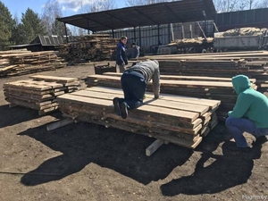Доска из дуба необрезная сырая 12 куб срочно Минск #1656018