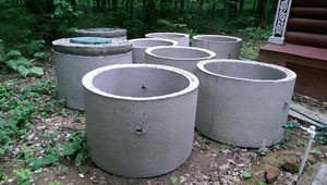 Кольца ЖБИ канализационные,  днища,  крышки для септиков #1656914