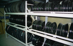 Стеллаж для хранения дисков 2000х500х2000 #1655484